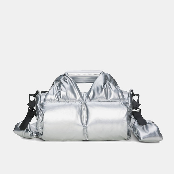Rains - Bolso pequeño acolchado Nyssa en plata