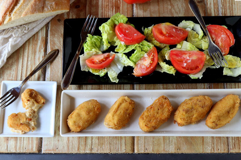 Croquetas de chistorra, la sorprendente (y cremosa) receta llena de sabor