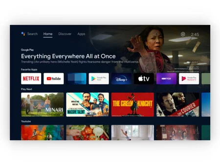Android TVインターフェース