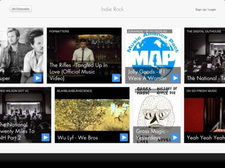 Shuffler.fm, una revista musical para el iPad al estilo Flipboard pero con canciones gratis