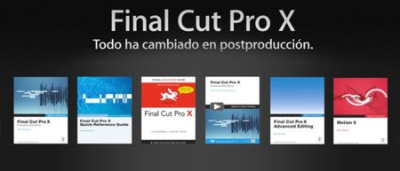 Aprende a fondo Final Cut Pro X y Motion 5 gracias a los libros de Peachpit