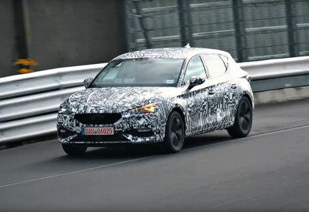 El nuevo SEAT Leon y su frontal de SEAT Tarraco ya se dejan ver por el Nürburgring