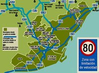 Elecciones catalanas y limitación a 80 en los accesos a Barcelona