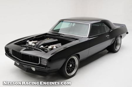 Nelson Racing Engines Twin Turbo Camaro de 1969