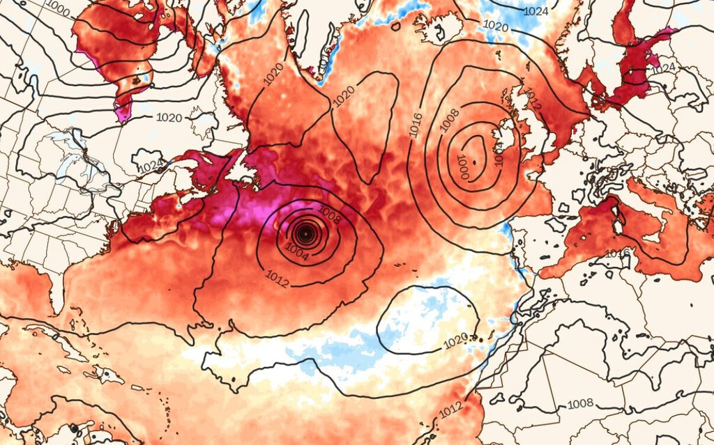 La amenaza para España que arrastra consigo el huracán Danielle tiene un nombre: transición extratropical