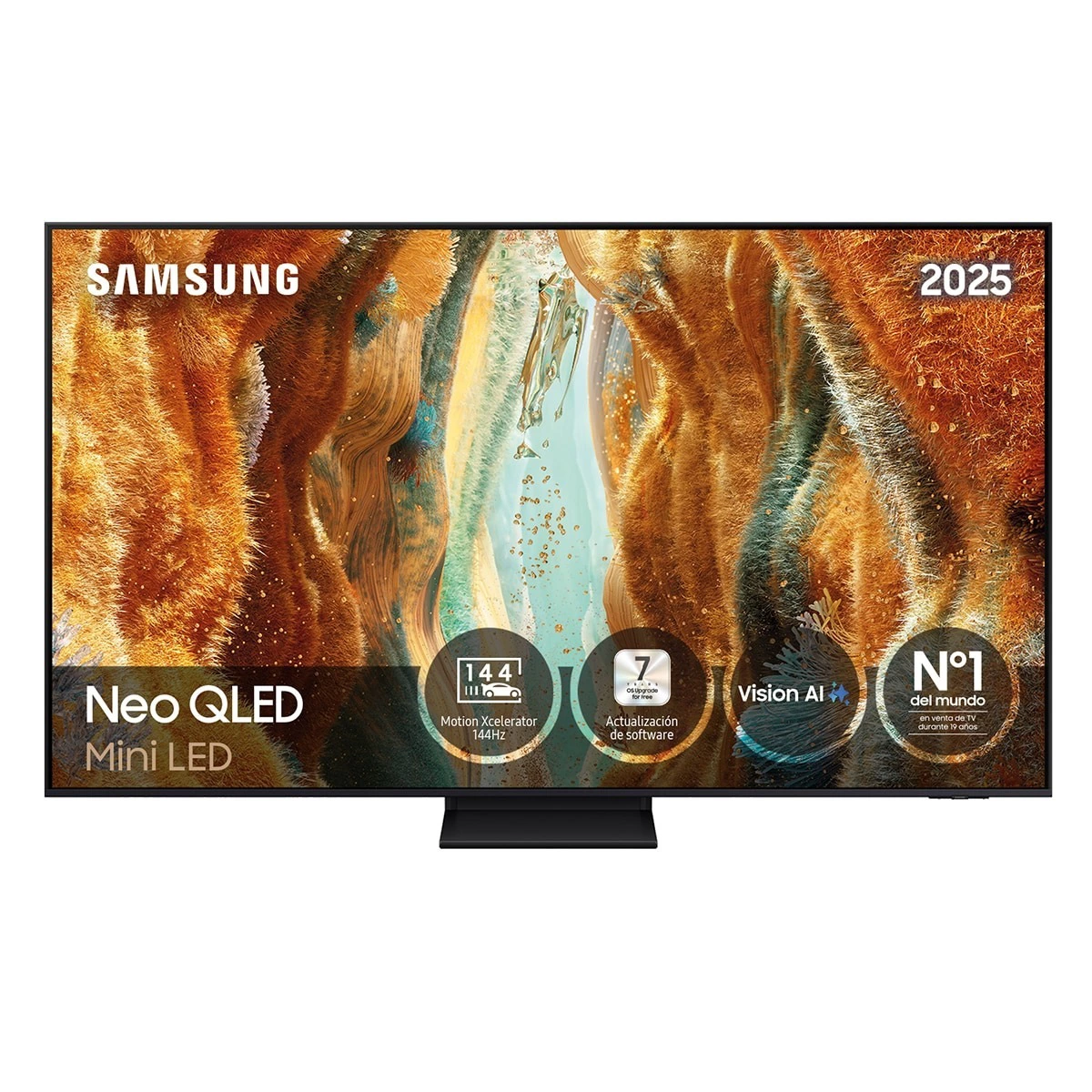 TV Neo QLED Mini LED 189cm (75") Samsung TQ75QN74FATXXC 4K AI Upscaling Pro con Inteligencia Artificial Smart TV