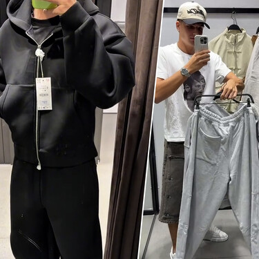 Los hombres con más estilo apuestan por el chándal, y Zara tiene los dos que se han hecho virales para andar cómodos todo el día
