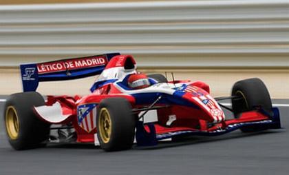 Presentado el nuevo monoplaza del Atlético de Madrid