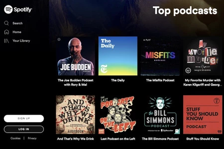 Spotify ポッドキャスト