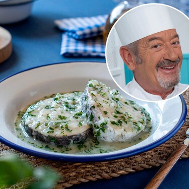 El simple truco de Karlos Arguiñano para hacer una merluza en salsa verde de color verde brillante de verdad 