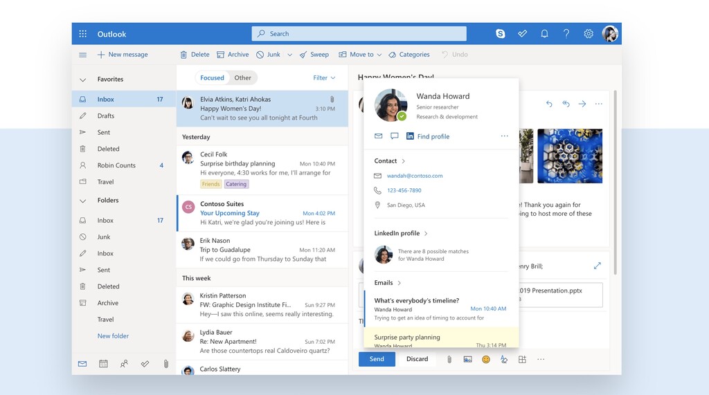 aplicaciones de Outlook para Mac aplicaciones de Outlook para Mac