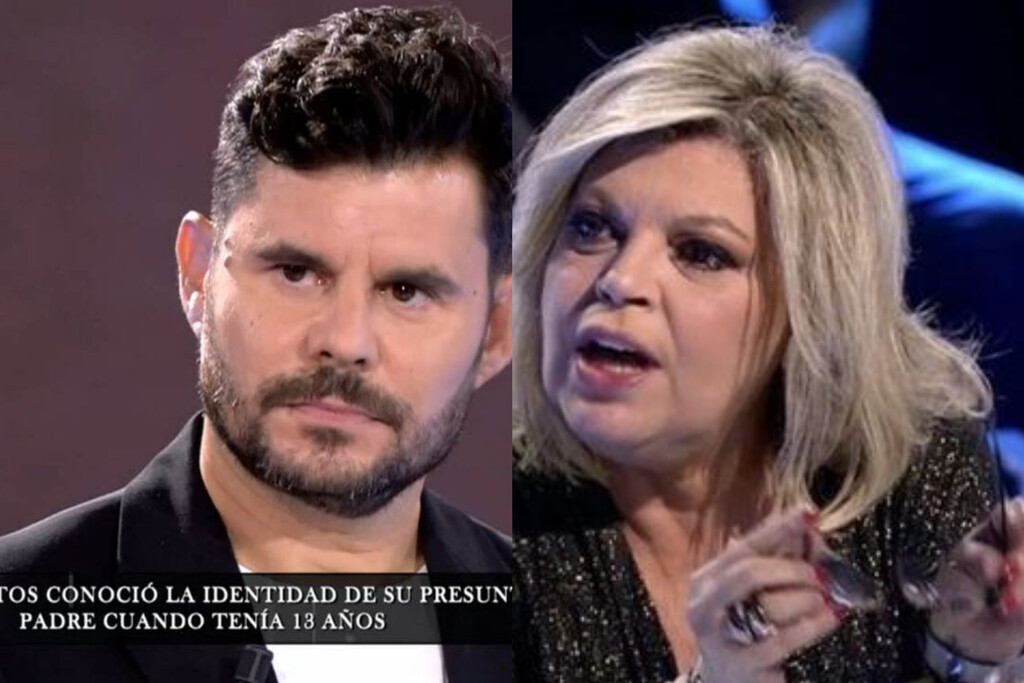 Terelu Campos saca de sus casillas a Javier Santos, el hijo ilegítimo de Julio Iglesias, y terminan como animales en '¿Quién es mi padre?'