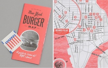 New York Burger Map, para que no te pierdas entre hamburguesa y hamburguesa 