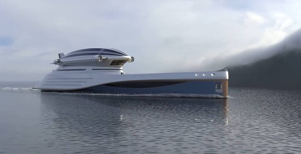 Colossea, un superyate de lujo con dirigible incorporado: el sueño de cualquier villano de película solo para millonarios