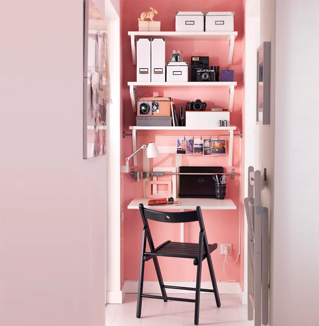 Escritorios para espacios pequeños: 23 ideas con las que construir tu