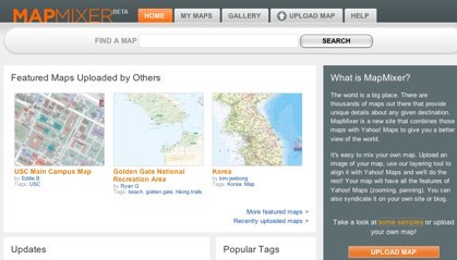 Yahoo MapMixer