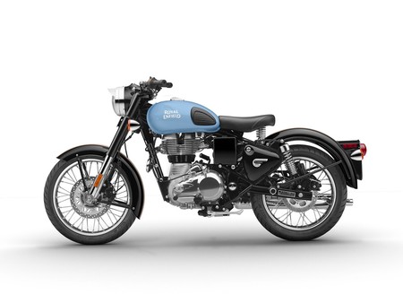 Los colores de los años 50 viajan al presente en las Royal Enfield Classic 500 Redditch