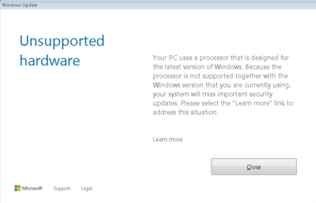 Ya hay forma de saltarse el bloqueo de actualizaciones en Windows 7 y 8.1 en PCs con procesadores nuevos