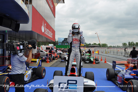Stefano Coletti GP2 Barcelona 2013