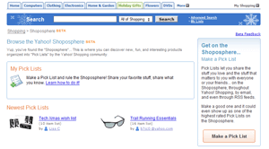 Yahoo! Shoposphere, busca, compara y compra o añáde a la wish list