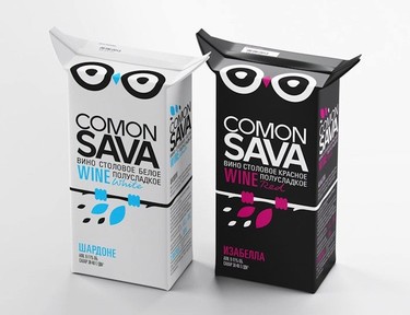 ¿Comon Sava? Jamás un vino de Tetra Brik había sido tan cool