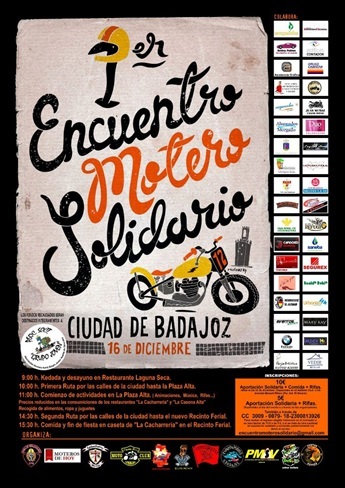I Encuentro Motero Solidario Ciudad de Badajoz
