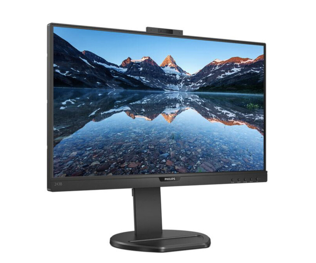 Philips B Line 243B9H: monitor Full HD con USB Tipo C y cámara web integrada para videollamadas compatible con Windows Hello