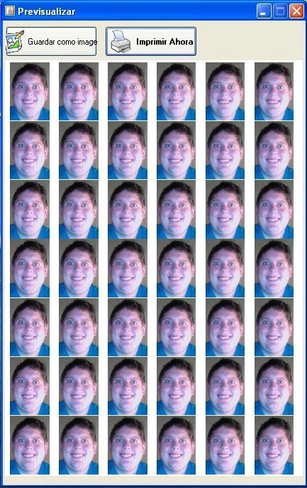 自分の証明写真を印刷する