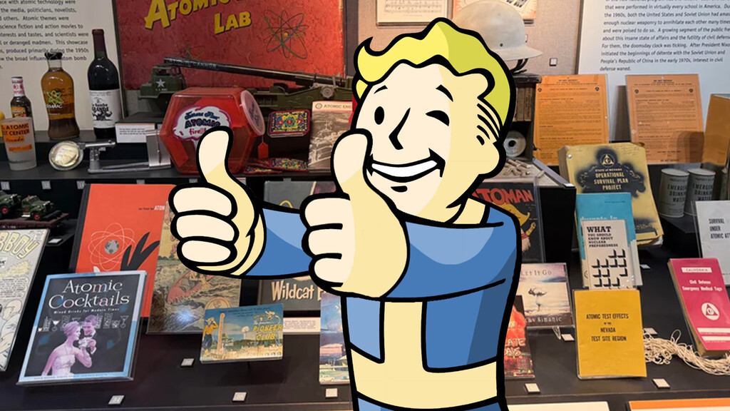 Fallout se ha colado en el National Atomic Testing Museum de Las Vegas. Y está guapísimo