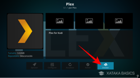 Instalar Plex
