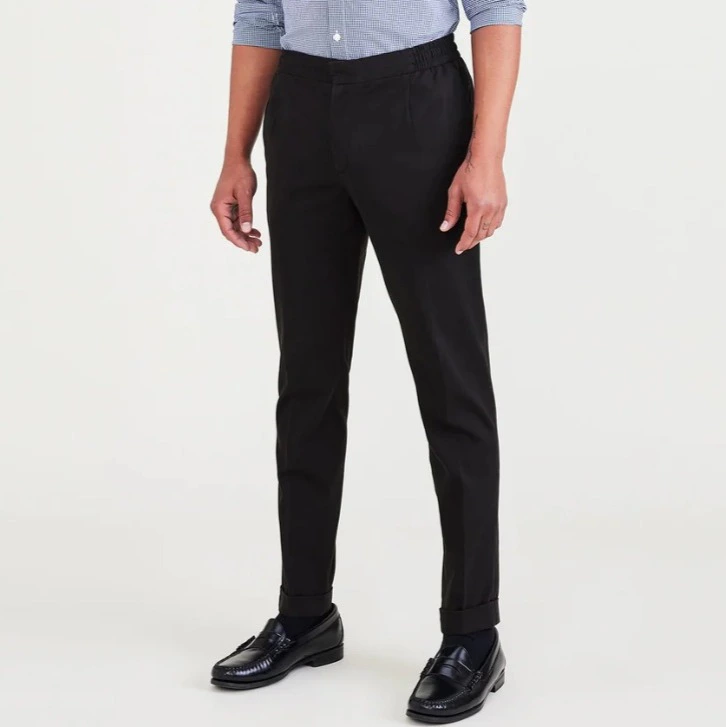 Men's Slim Tapered Fit Refined Pull-On Pants
