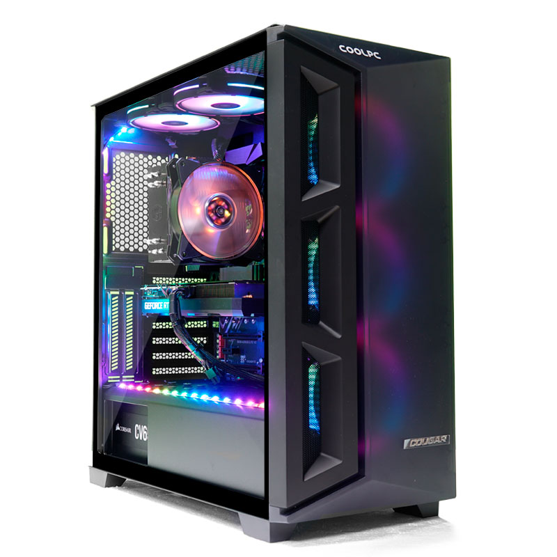 COOLPC Gamer XV - i7 12700K / GeForce RTX 4070 12Gb / 32GB DDR5 5200Mhz / NVMe 2Tb
