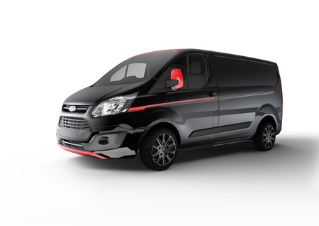 Ford Transit Custom Black Edition 2017 006