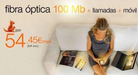 Orange renueva sus tarifas de fibra: Llegan los 30 megas y su versión Canguro