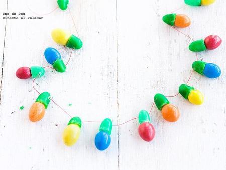 guirnalda caramelos navidad