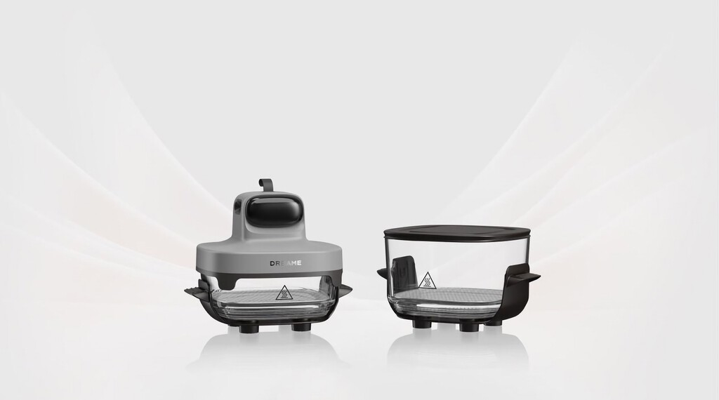Dreame tiene algunos de los mejores robot aspiradores. Ahora quiere conquistar cocinaa con una freidora de aire que también es tupper 