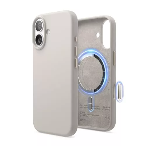 elago Funda Magnética de Silicona Líquida para iPhone