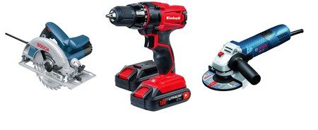 3 ofertas del día en bricolaje disponibles en Amazon: taladros, amoladoras y sierras Einhell y Bosch rebajados hasta medianoche