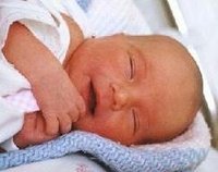 Pendientes para la recién nacida