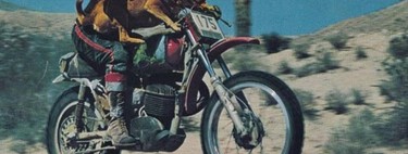 Hace 50 años un hombre ganó el Dakar americano con su perro como copiloto. Hoy es recordado como un mito de las motos 