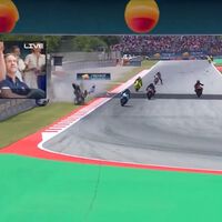 Álex Márquez, trasladado en ambulancia tras sufrir uno de los accidentes más terribles de los últimos años en MotoGP 