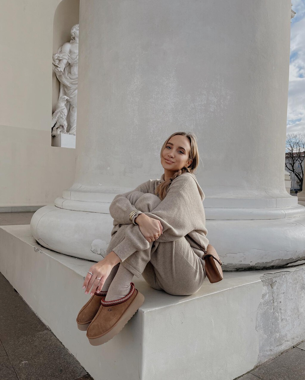 Llega a Lefties el conjunto de punto color marfil más cómodo y elegante por menos de 35 euros 