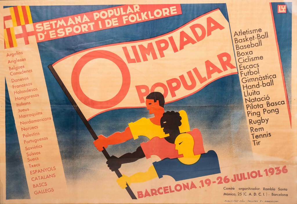 En 1936, España estaba a punto de inaugurar sus propios "Juegos Olímpicos". Ese mismo día Franco dio el golpe de estado