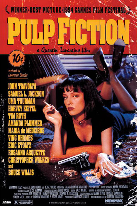 Póster de 'Pulp Fiction'