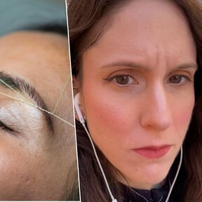 Desde que probé la depilación con hilo ya no quiero hacerme nada más en las cejas. Ni microblading ni cera ni maquillármelas