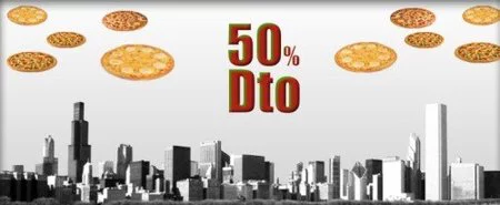 Telepizza a mitad de precio, pero ¡sólo si la pides on line!