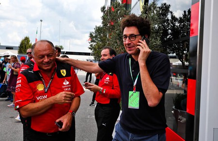 Binotto Vasseur Ferrari