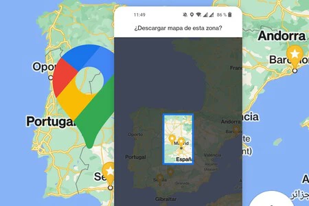 Google マップ 地図をダウンロード