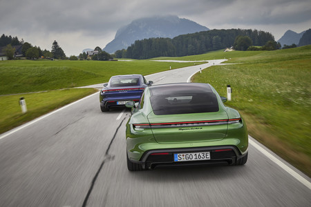 Porsche Taycan prueba contacto