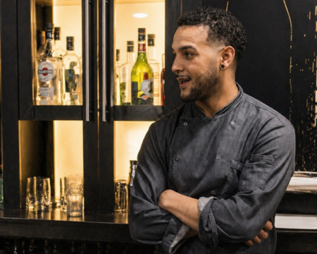 Engel pérez, cocinero de La Panoya